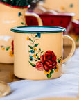 Roses Jug With Handle 44 oz