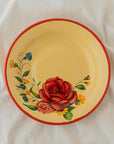 Roses Dinner Plate - Red