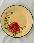 Roses Dinner Plate - Green