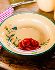 Roses Dinner Plate - Green