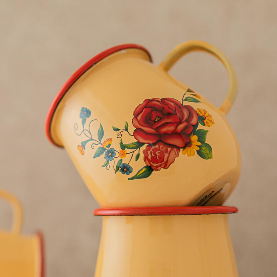 Roses Large Red Mug 22oz