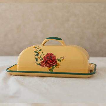 Roses Butter Plate